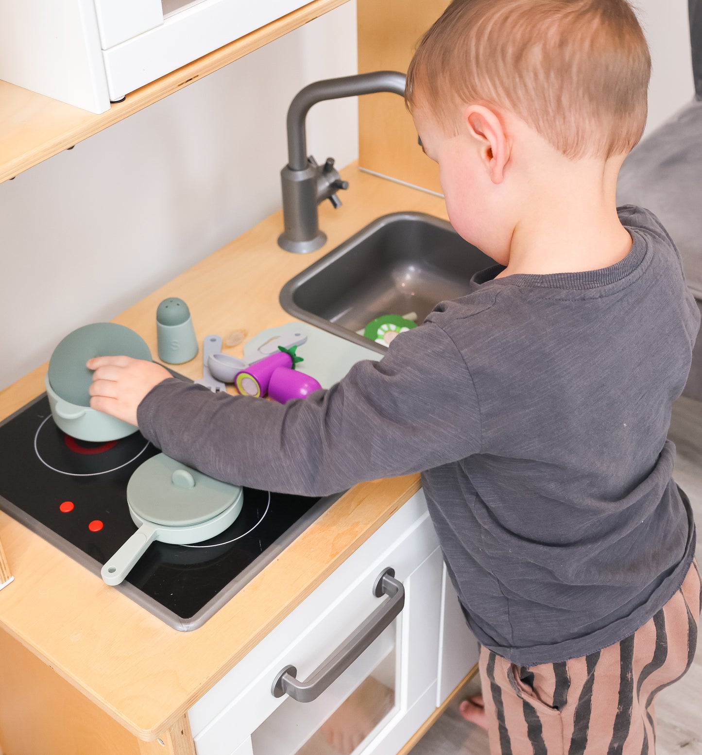 Silicone Kitchen Play Set