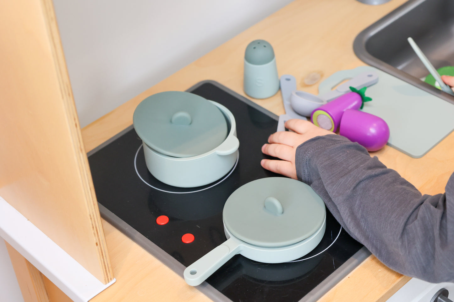 Silicone Kitchen Play Set
