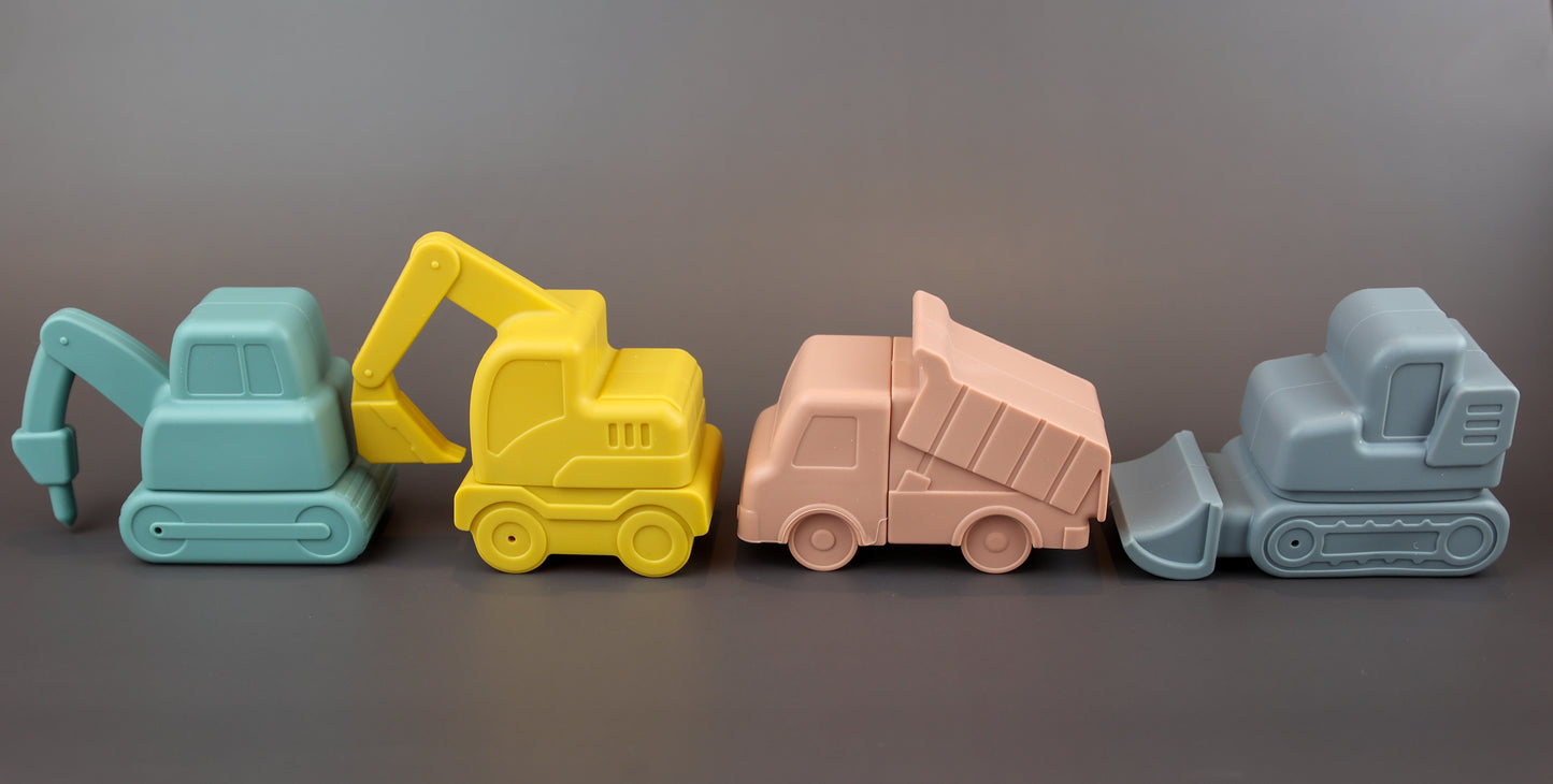 Silicone Bath Toys Construction Set