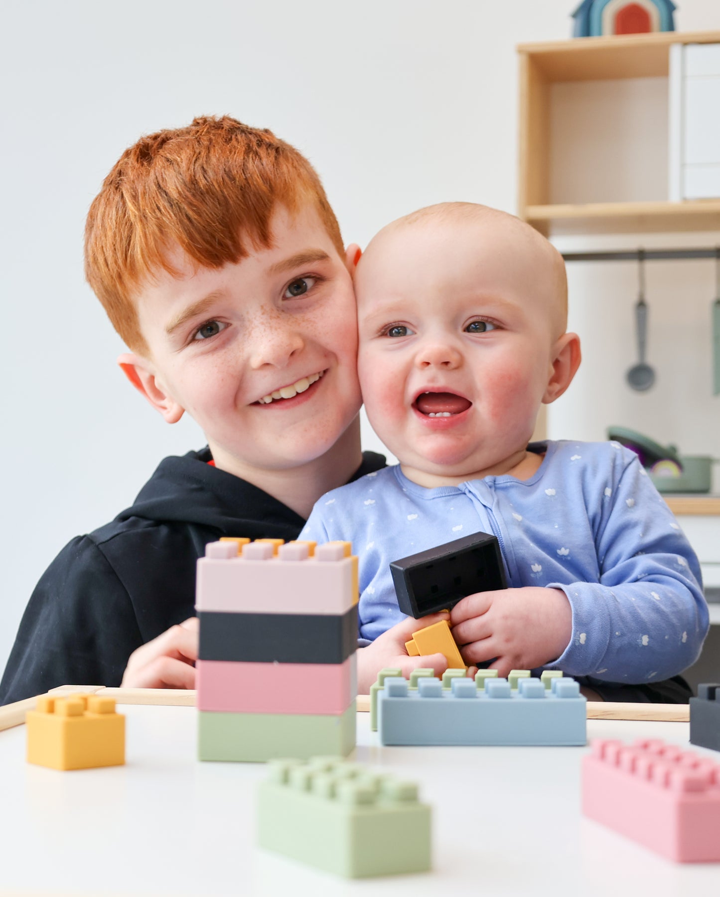 20 Piece Silicone Bricks