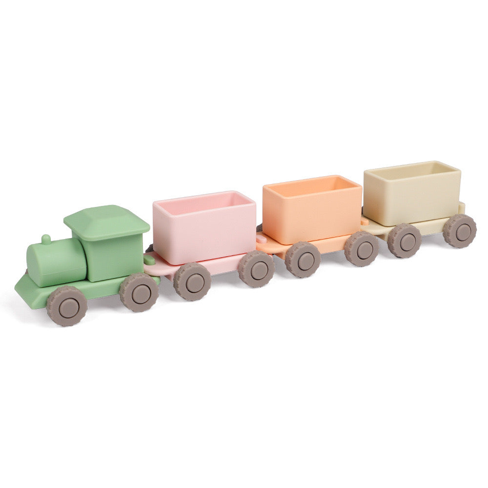 Silicone Train & Carriage Set – Pre-Order £14.99