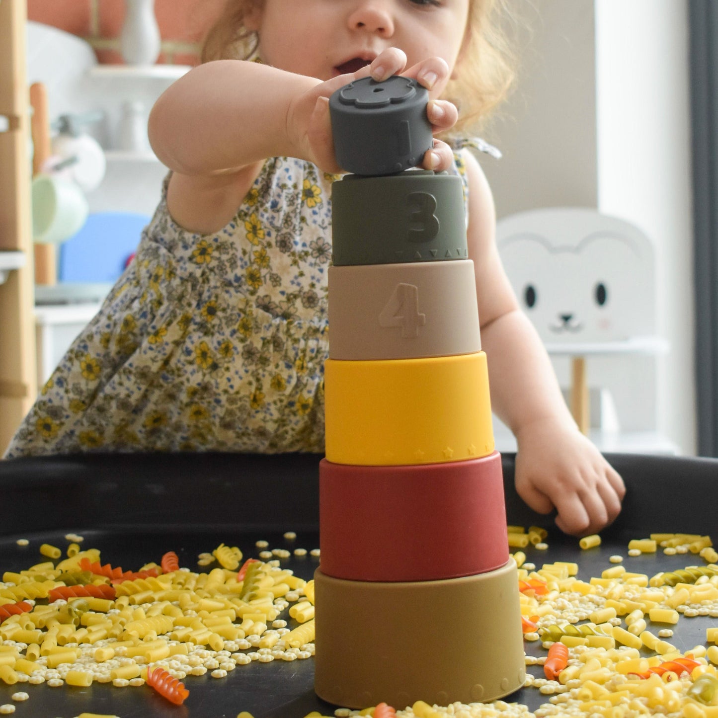 Silicone Stacking Cups