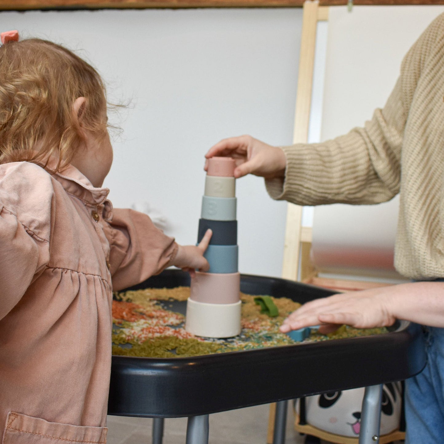 Silicone Stacking Cups