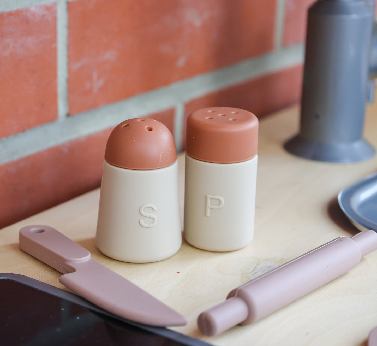 Silicone Kitchen Play Set