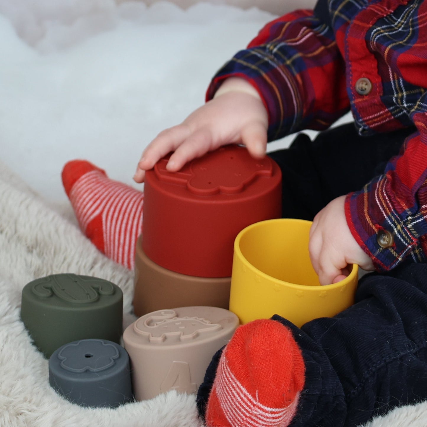 Silicone Stacking Cups