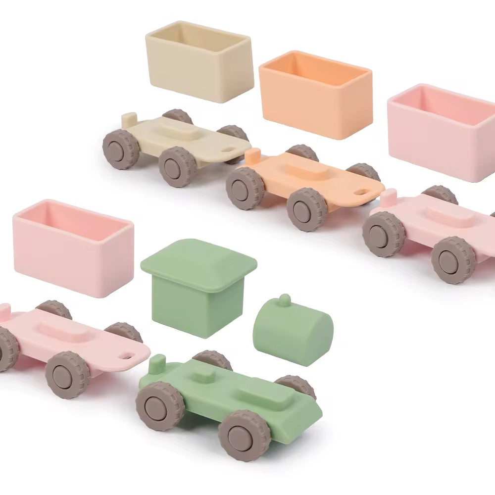 Silicone Train & Carriage Set – Pre-Order £14.99