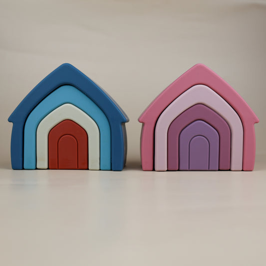 Silicone Stacking Houses