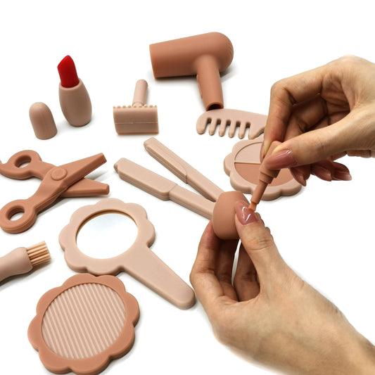 Silicone Beauty and Hair Role Play Set