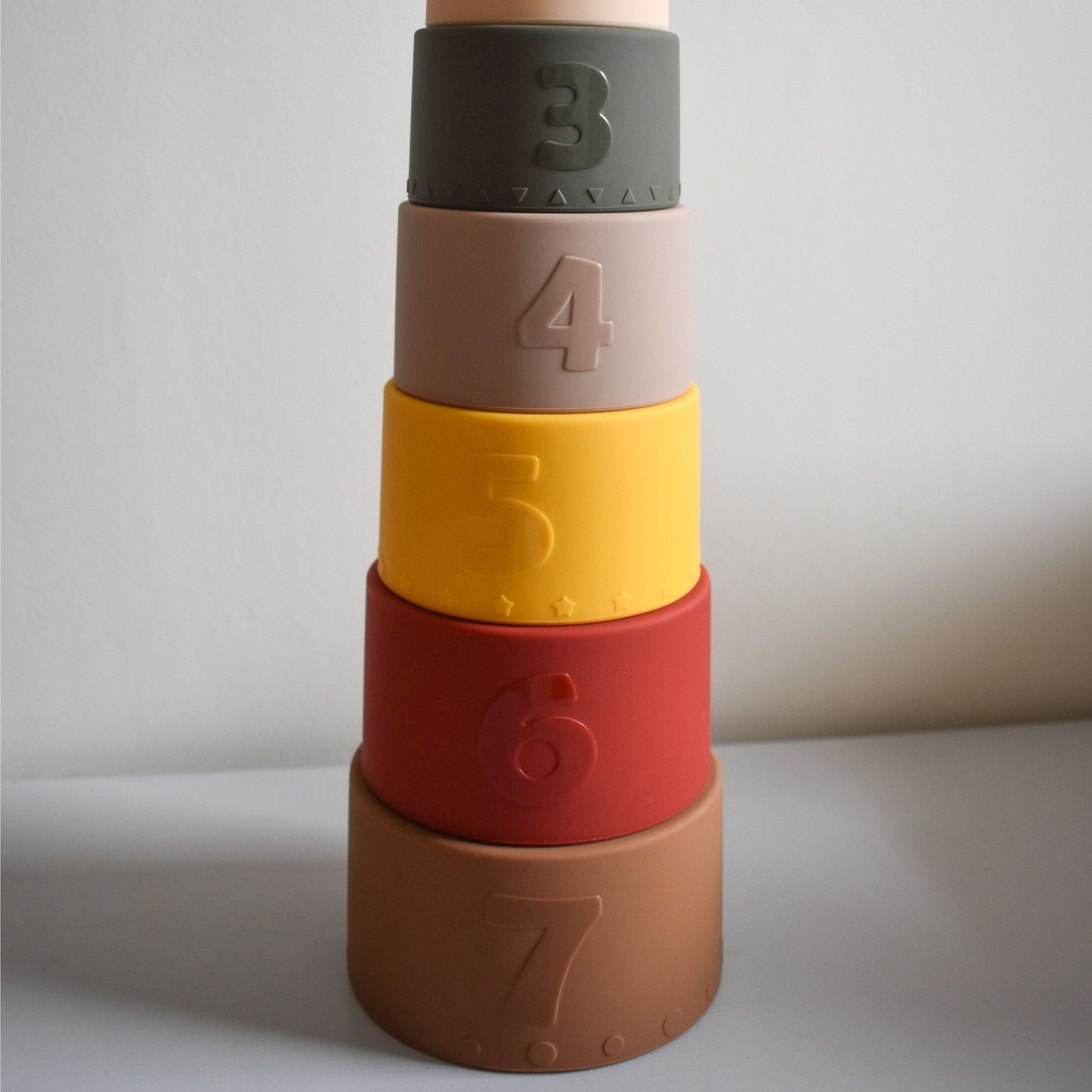 Silicone Stacking Cups - Autumn Day