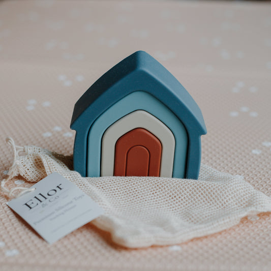 Silicone Stacking Houses