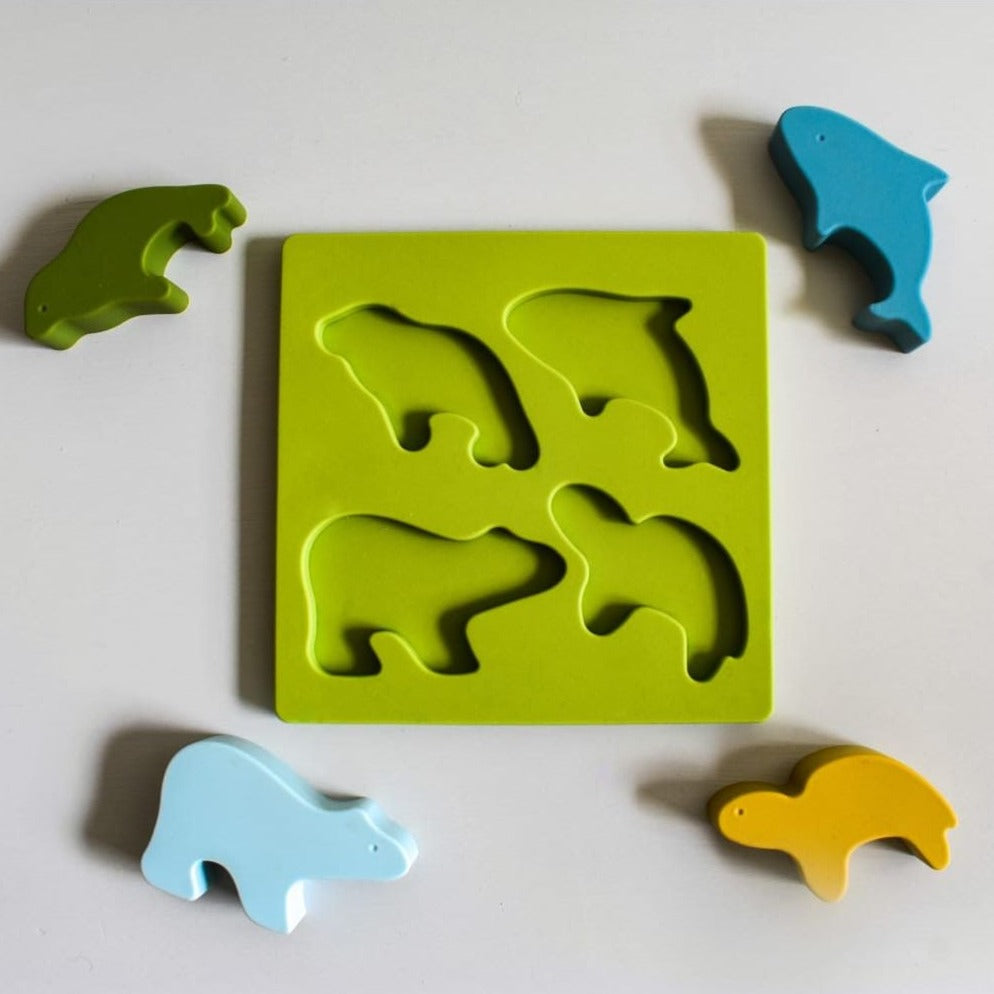 Silicone Ocean Shape Sorter